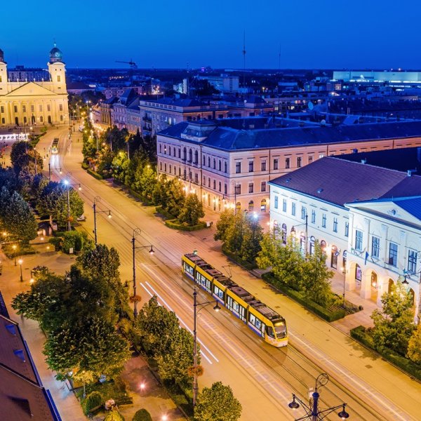 Дебрецен, центральна площа