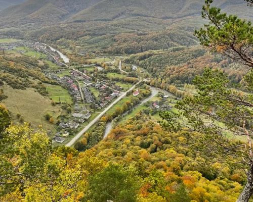 Високий камінь, вид з вершини